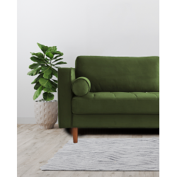 Sophia 3 Seater Green